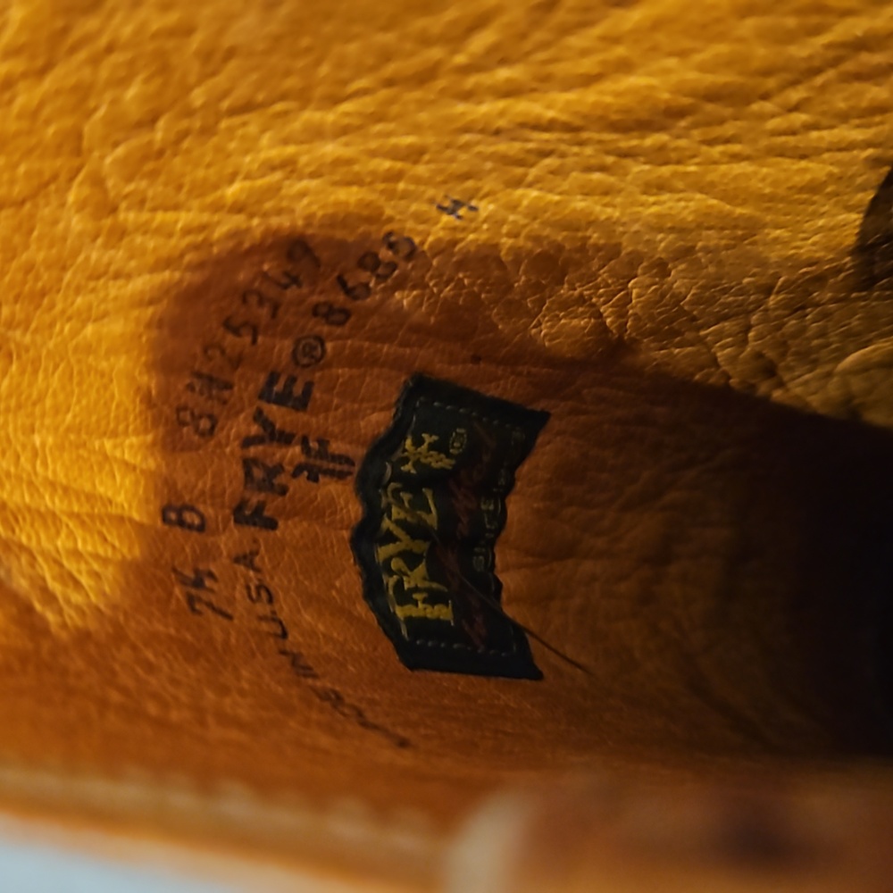 Vintage knee high women's Frye boots